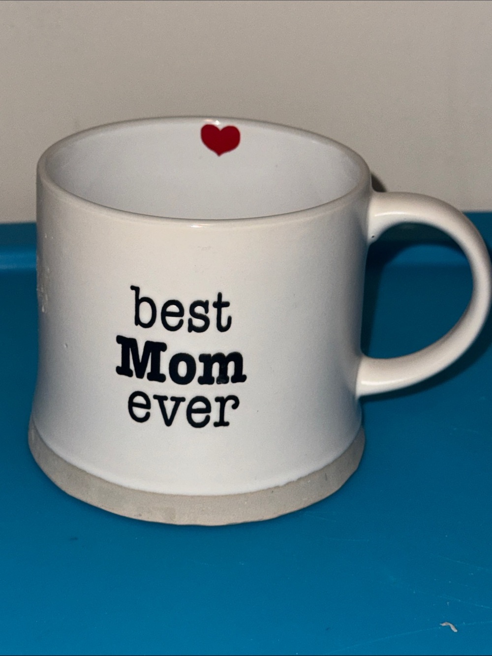 Spectrum Designs 2017 BEST MOM EVER coffee/tea cup mug w/heart design
